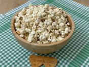 Beyaz Çikolatalı Patlamış Mısır