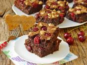 Vişneli Çikolatalı Brownie