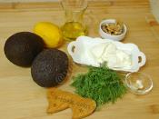 Peynirli Avokado Ezmesi