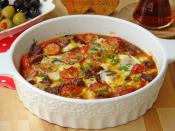 Sucuklu Hellim Peynirli Yumurta