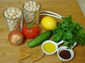 Kuru Fasulye Salatası