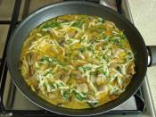 Soğanlı Mantarlı Omlet