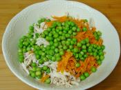 Sebzeli Tavuk Salatası