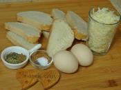 Fırında Kaşarlı Ekmek Dilimleri