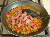 Biberli Sucuklu Yumurta