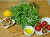 Cevizli Semizotu Salatası