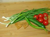 Taze Soğan Salatası