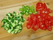 Taze Soğan Salatası