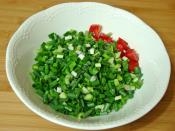 Taze Soğan Salatası