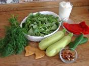 Kabaklı Semizotu Salatası