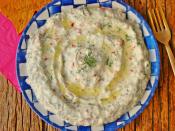 Peynirli Yoğurt Mezesi