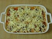 Fırında Sebzeli Soslu Mantar