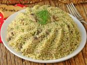 Mantarlı Kuskus Pilavı