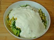 Yoğurtlu Tavuk Göğsü Salatası