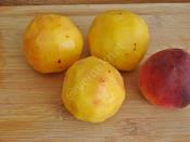 Buzlukta Şeftali Saklama