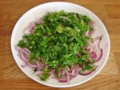 Kırmızı Soğan Salatası
