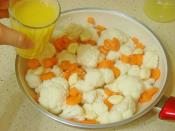 Portakal Soslu Karnabahar Salatası