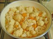 Portakal Soslu Karnabahar Salatası