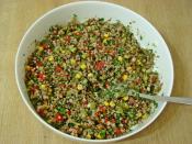 Karabuğday (Greçka) Salatası