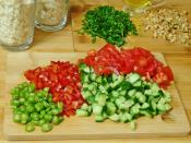 Lor Peyniri Salatası