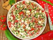 Lor Peyniri Salatası