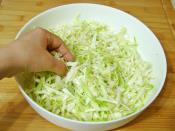 Pancarlı Beyaz Lahana Salatası