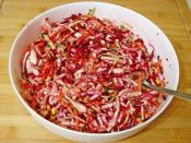 Pancarlı Beyaz Lahana Salatası