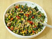 Ton Balıklı Zeytin Salatası