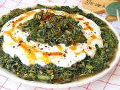 Yoğurtlu Ot Kavurması