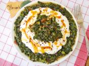 Yoğurtlu Ot Kavurması