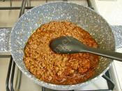 Kıymalı Taze Bakla Yemeği