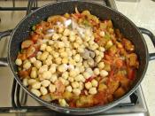 Nohutlu Patlıcan Tava