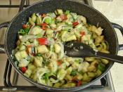 Nohutlu Patlıcan Tava