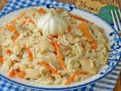 Tavuklu Özbek Pilavı
