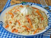 Tavuklu Özbek Pilavı