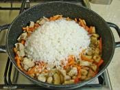 Tavuklu Özbek Pilavı