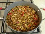 Kıymalı Mantar Yemeği