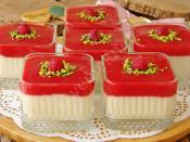 Frambuazlı Muhallebi