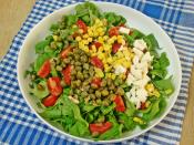 Peynirli Roka Salatası