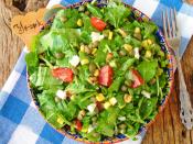 Peynirli Roka Salatası