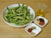 Fırında Çıtır Bamya