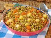 Kıymalı Garnitür Yemeği