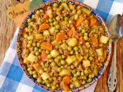 Kıymalı Garnitür Yemeği