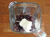 Yaban Mersinli Milkshake