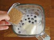 Yaban Mersinli Milkshake