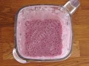 Yaban Mersinli Milkshake