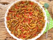 Fırında Bamya Tava