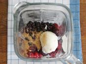 Karışık meyveli Milkshake