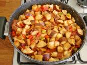 Mor Patlıcan Yemeği