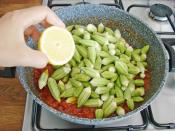 Nohutlu Bamya Yemeği